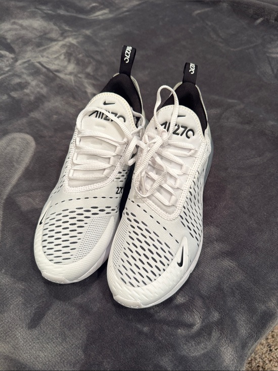 Nike Shoes - Nike Air Max 270 White Black Athletic Shoes